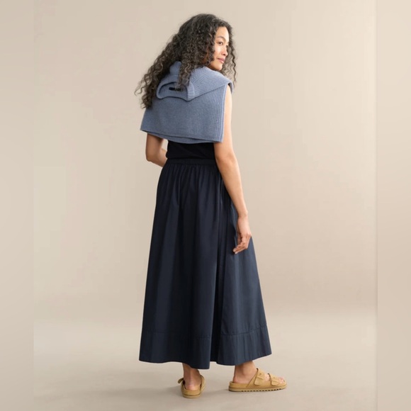 Jenni Kayne Lauren Skirt - Navy - Picture 3 of 8